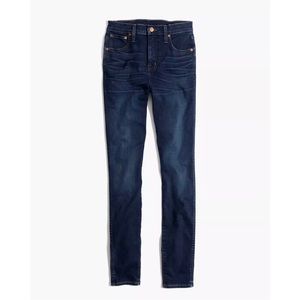 MADEWELL HISE RISE 10” SKINNY JEANS HAYES WASH SIZE 29